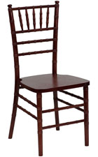 Mahogany Wood Chiavari Chairs