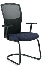 Mesh Guest Chair in Black