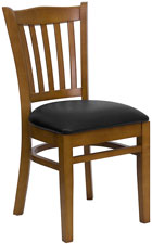 Cushioned Wood Restaurant Chairs
