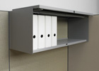 Office Cubicles Overhead Storage